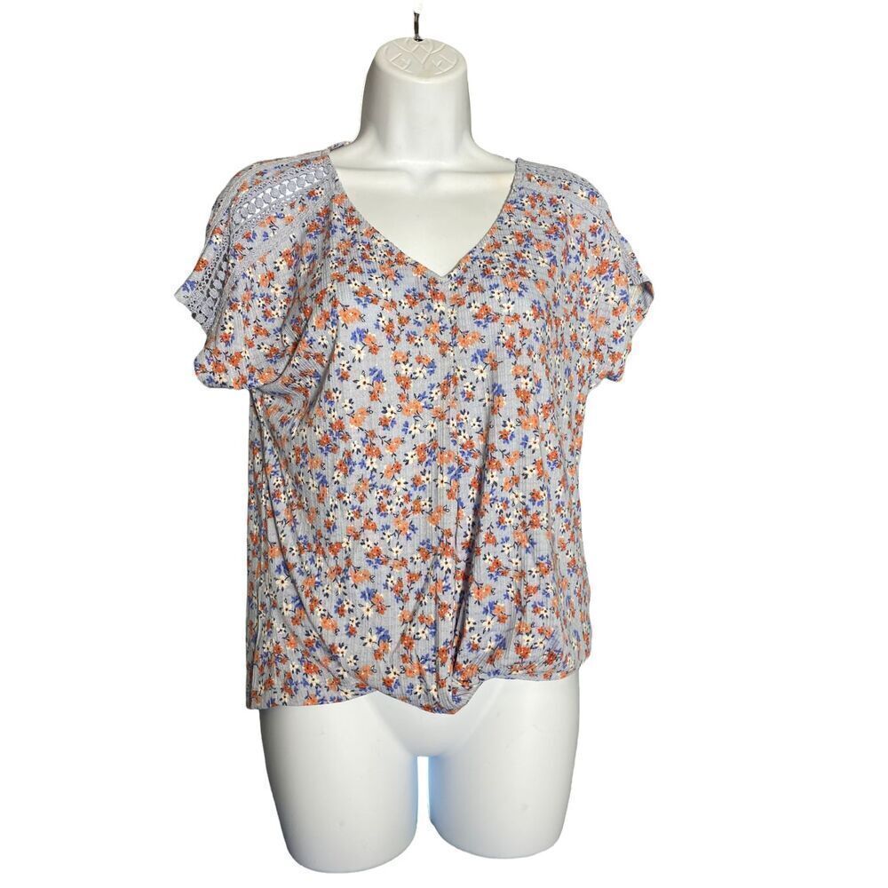 Como Vintage Floral Top Size S